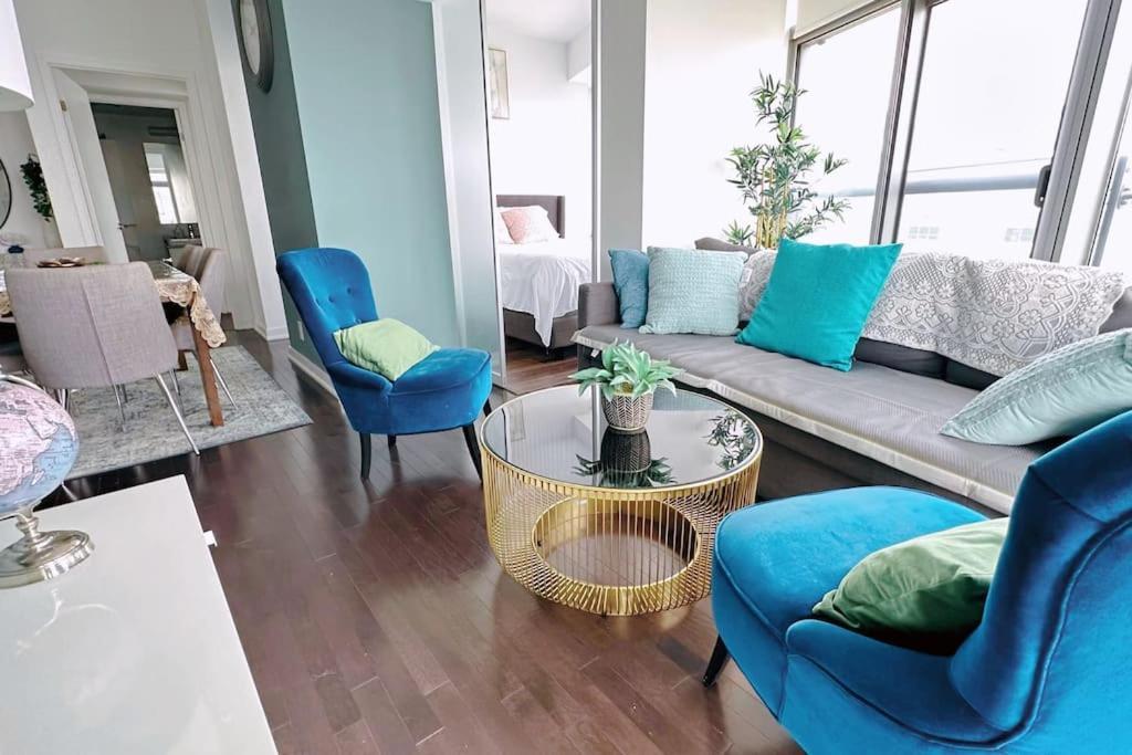 New Superior Lakeview Luxury 3-Bedroom Suite On 48 Floor Торонто Екстериор снимка