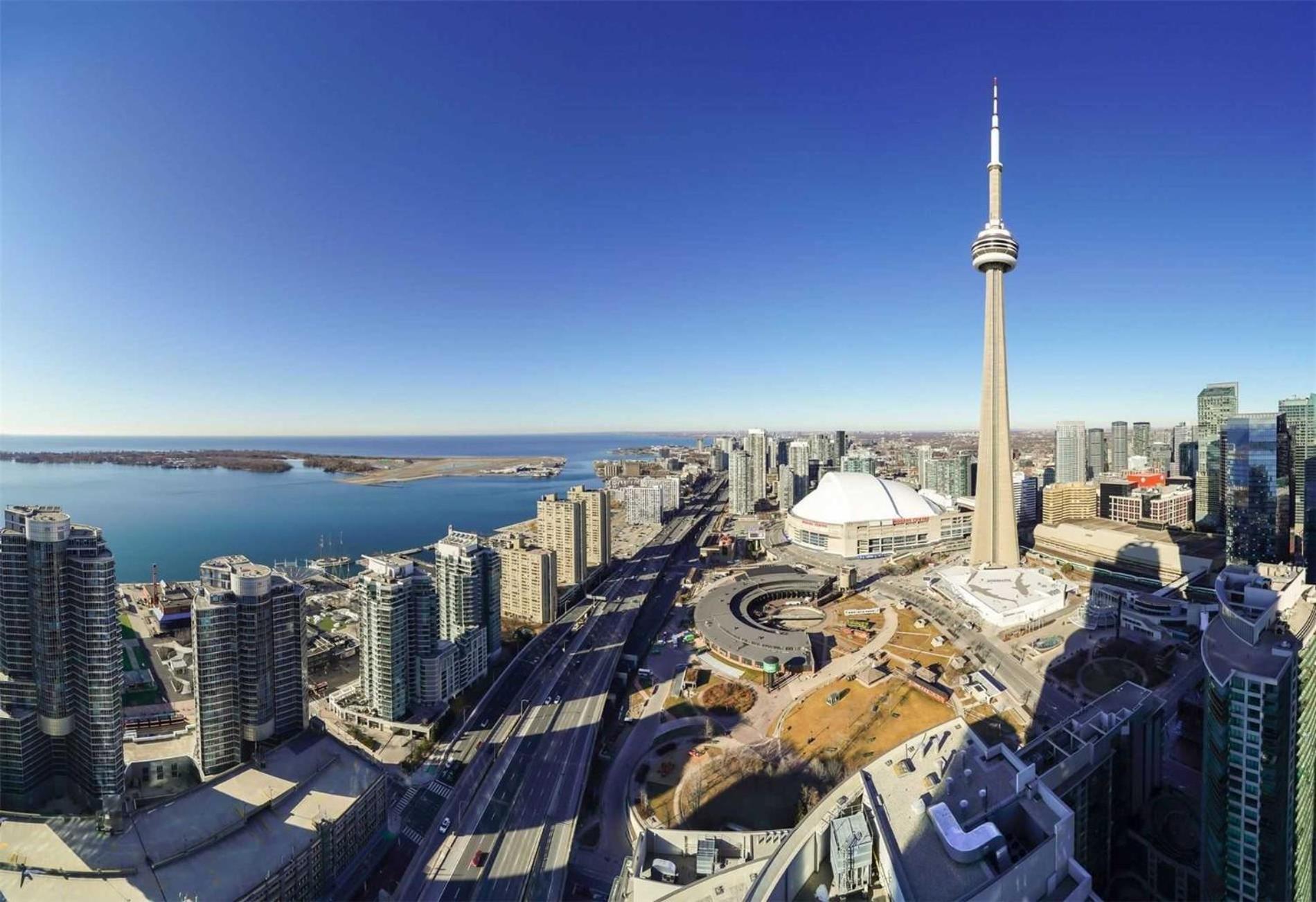 New Superior Lakeview Luxury 3-Bedroom Suite On 48 Floor Торонто Екстериор снимка